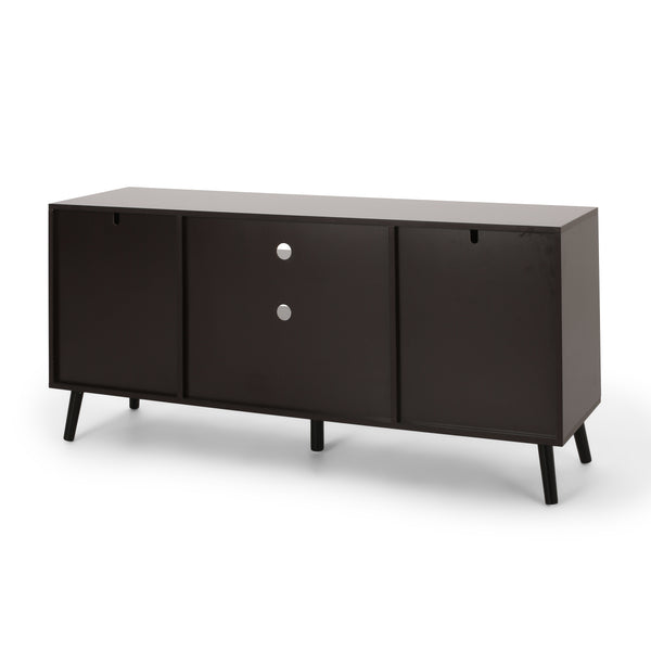 Gdf Studio Brinson Mid-Century Modern TV Stand With Storage