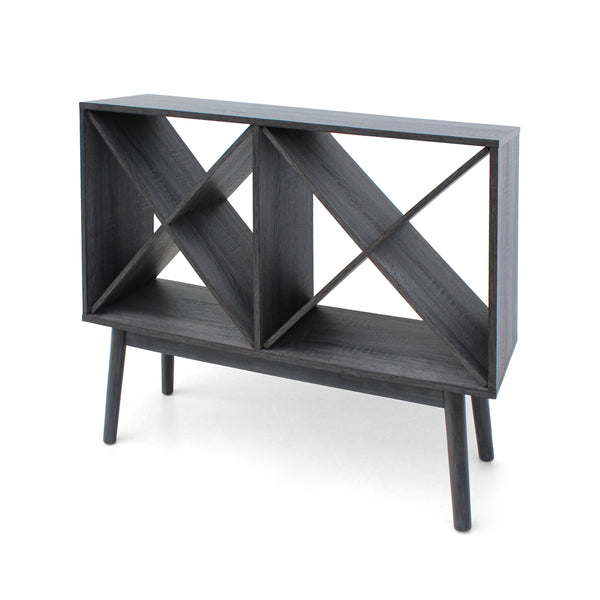 gdf studio Britney Mid Century Modern Wine Rack Cabinet