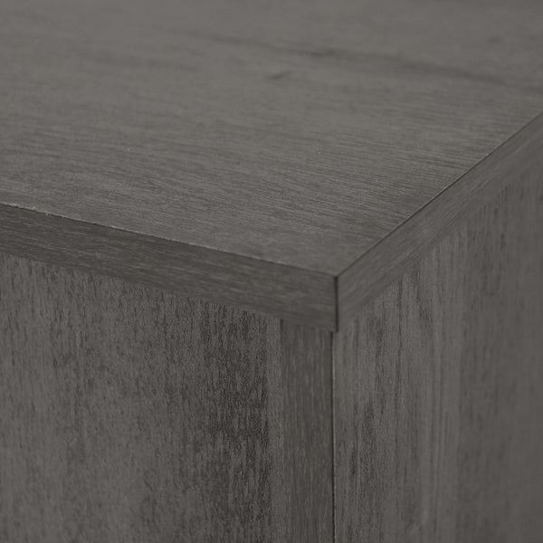 Gdf Studio Broxon Rustic 3 Piece Wardrobe And 2 Drawer Nightstand Bedroom Set