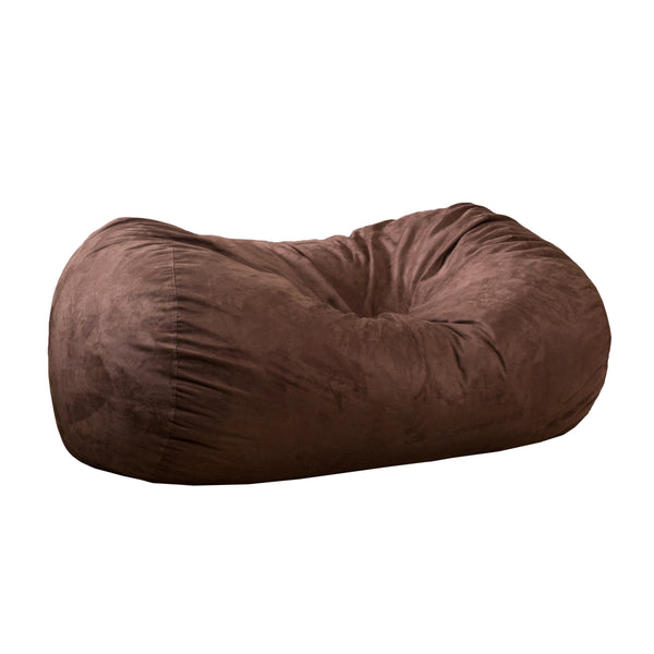 Gdf Studio Brynnli Traditional 6.5 Foot Suede Bean Bag (Cover Only)