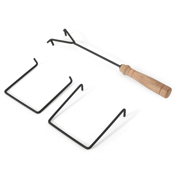 Gdf Studio Bunce Outdoor Lightweight Concrete Wood Burning Square Fire Pit Gray