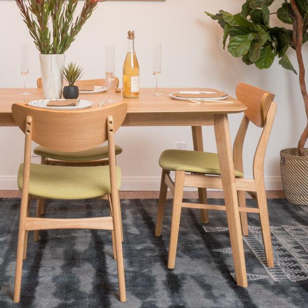 Gdf Studio Camilla Scandinavian Design Dining Chairs (set Of 2)