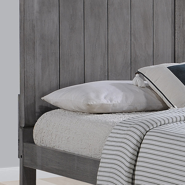 Gdf Studio Camille Rustic Wooden Queen Platform Bed