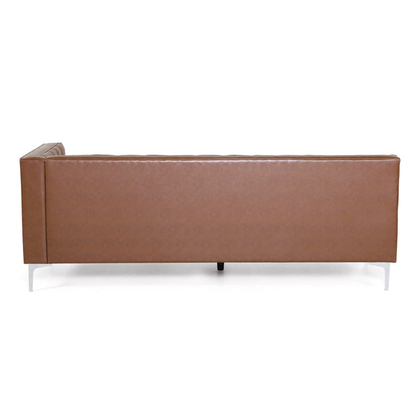 Gdf Studio Camrose Contemporary Tufted 4 Seater Chaise Lounge Sectional Sofa