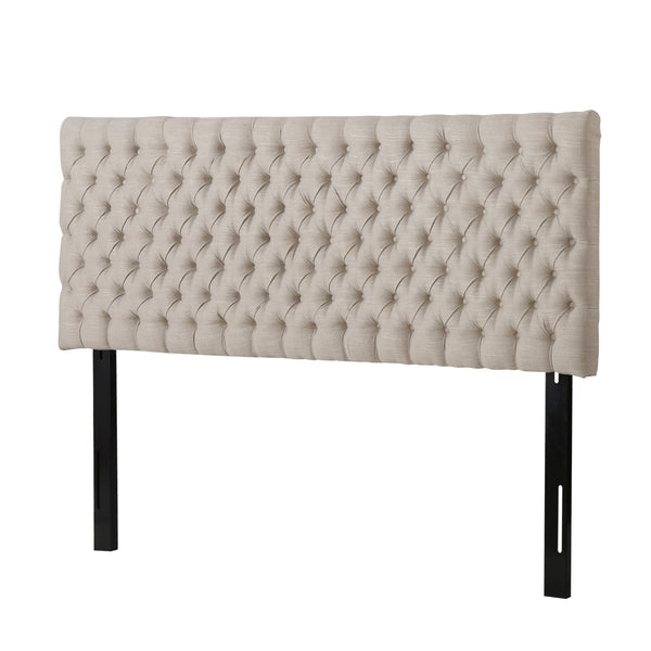 gdf studio Cannes Adjustable King/ California King Fabric Headboard-Sand