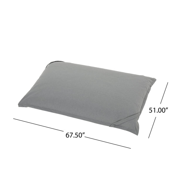 Gdf Studio Carolina Alegre Outdoor Water Resistant 5.5X4 Lounger Bean Bag