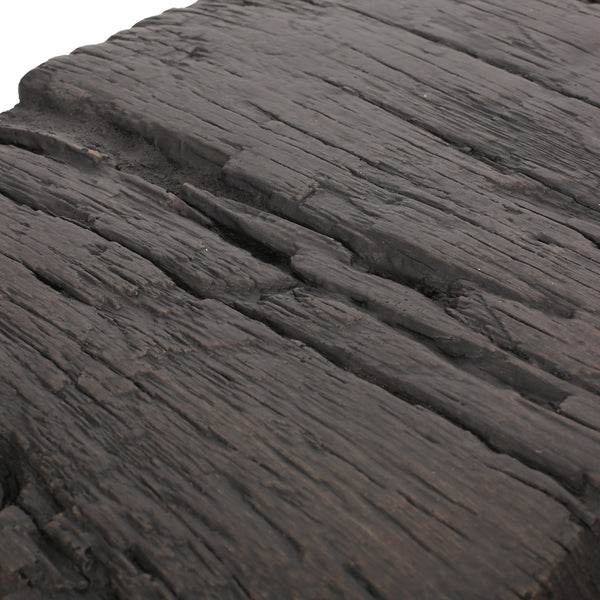 Gdf Studio Carolina Outdoor 40 000 BTU Lightweight Concrete Wood Finish Fire Pit (No Tank Holder) Brown