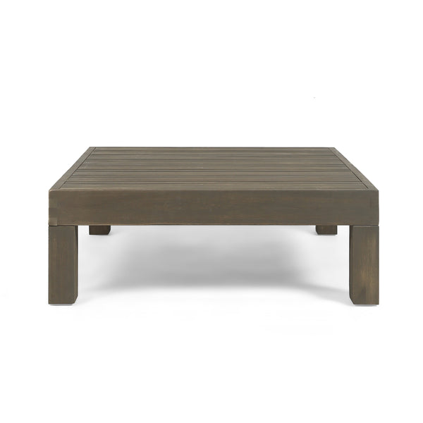 Gdf Studio Cascada Outdoor Acacia Wood Coffee Table