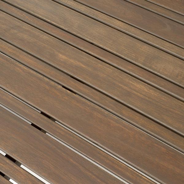 Gdf Studio Cascada Outdoor Acacia Wood Coffee Table