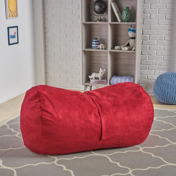 Gdf Studio Cassell Fabric 4-foot Lounge Beanbag Chair