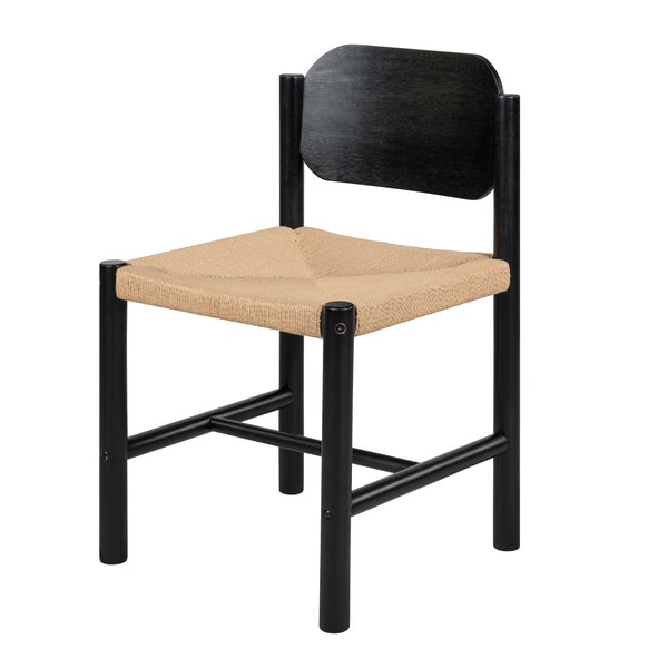 Gdf Studio Cavodarum Wooden Dining Chairs Indoor Armless Kitchen Chairs Set Of 2