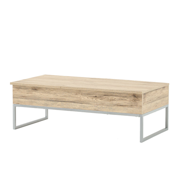 Gdf Studio Cerise Rectangle Lift Top Storage Coffee Table