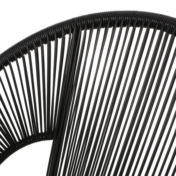 Gdf Studio Chardean Outdoor Hammock Weave Loveseat Bench