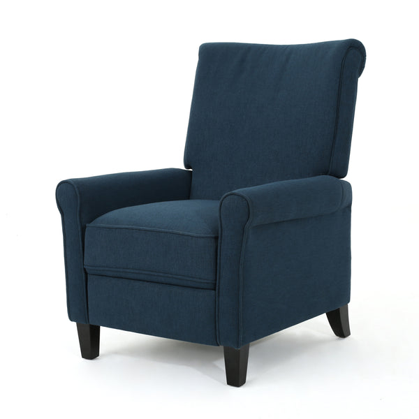 Gdf Studio Charlene Traditional Fabric Recliner Chair