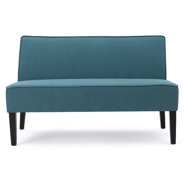 gdf studio Charlotte Modern Simple Elegant Fabric Settee