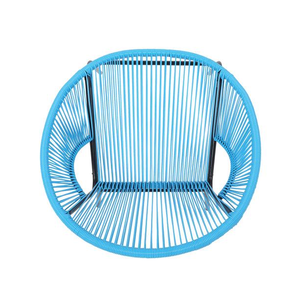Gdf Studio Chrissy Outdoor Modern Faux Rattan Club Chair (Set Of 2)