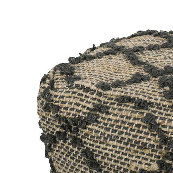 Gdf Studio Cimarron Handcrafted Boho Fabric Cube Pouf