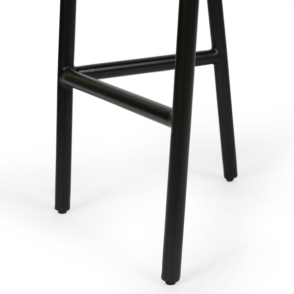 Gdf Studio Clermont Modern Industrial Handmade Mango Wood Console Table Brown And Black