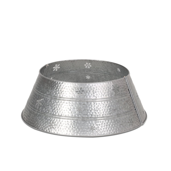 gdf studio Clough Metal Christmas Tree Collar Silver