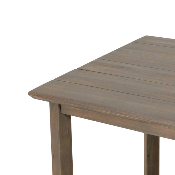 Gdf Studio Conifer Outdoor Acacia Wood 3 Piece Picnic Set