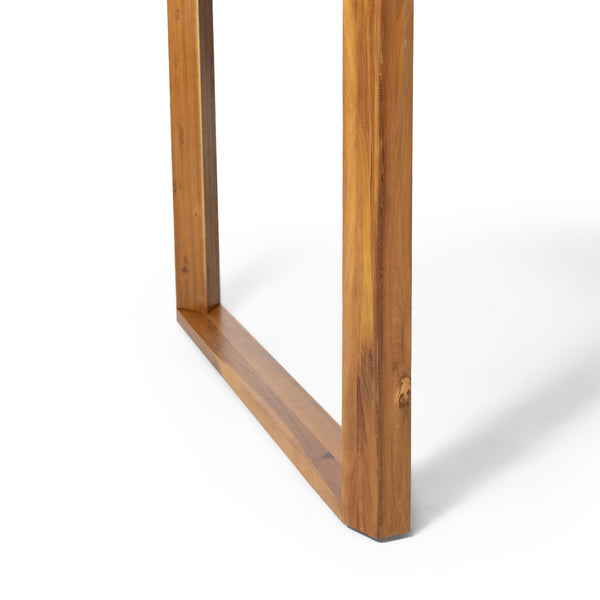 Gdf Studio Conifer Outdoor Acacia Wood Dining Table