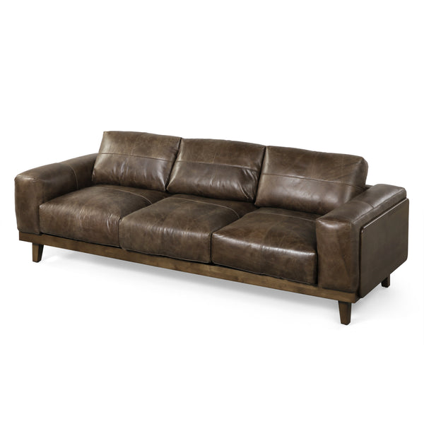 Gdf Studio Connor Contemporary Upholstered Oversized 3 Seater Sofa