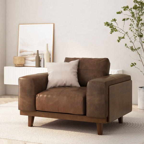 Gdf Studio Connor Contemporary Upholstered Oversized Club Chair