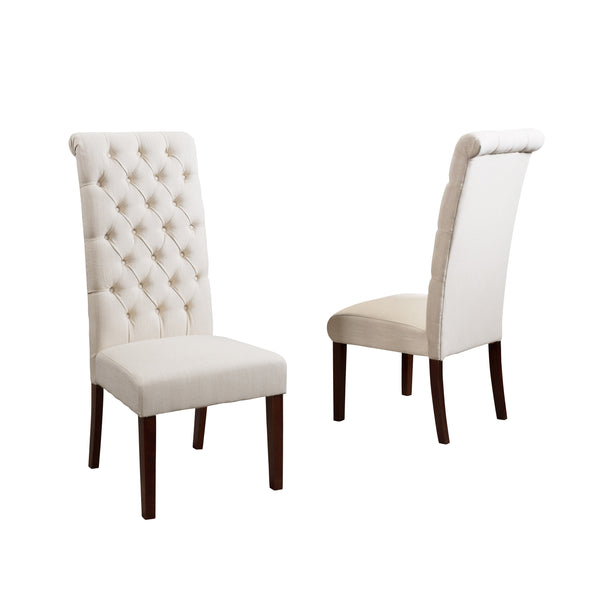 gdf studio Cooper Tall Natural Fabric Dining Chair (Set of 2)