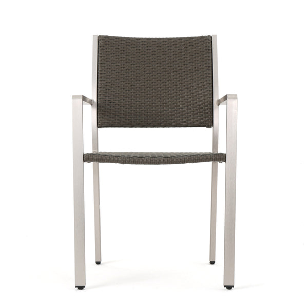 Gdf Studio Coral Bay Complete Outdoor Dining Set With Chat Set & Lounges