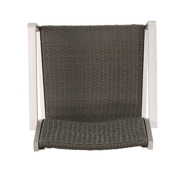 Gdf Studio Coral Bay Complete Outdoor Dining Set With Chat Set & Lounges