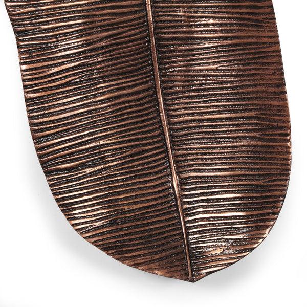 Gdf Studio Cordele Handcrafted Aluminum Leaf Wall Decor Set