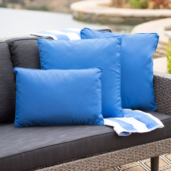 Gdf Studio Corona Outdoor Patio Water Resistant Pillow Sets