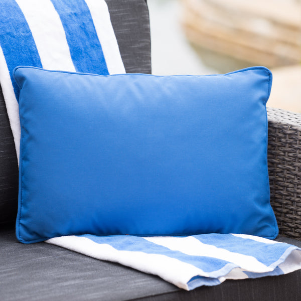Gdf Studio Corona Outdoor Rectangular Water Resistant Pillow