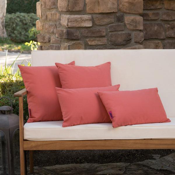 Gdf Studio Coronado Outdoor Water Resistant Square And Rectangular Throw Pillows (Set Of 4)