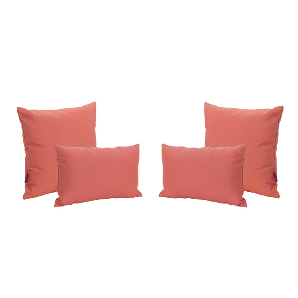 gdf studio Coronado Outdoor Water Resistant Square and Rectangular Throw Pillows (Set of 4)