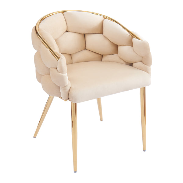 Gdf Studio Cotorro Velvet Barrel Design Accent Chairs