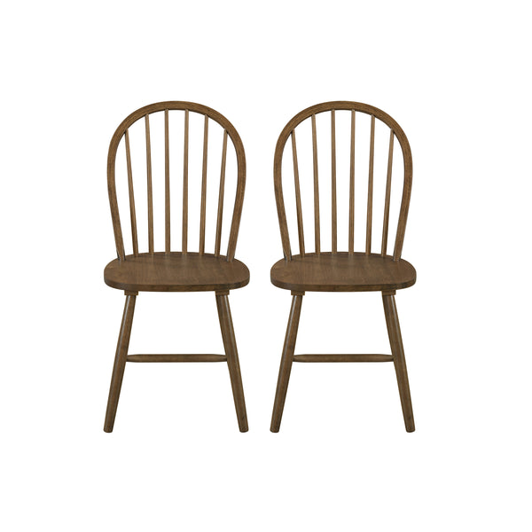 Gdf Studio Covelar 36" H Spindle Back Chair (Set Of 2)