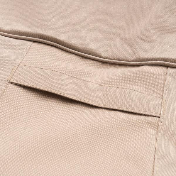 Gdf Studio Coverall Outdoor Beige Waterproof Fabric Dining Set Cover