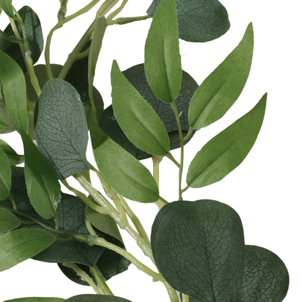 Gdf Studio Cragin 6.5-foot Eucalyptus Vine Artificial Silk Garland Green