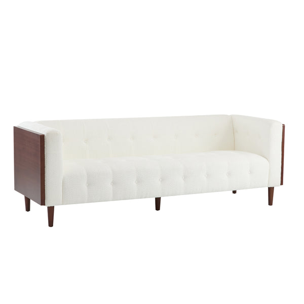 Gdf Studio Crotar Modern Upholstered Boucle 3-seater Sofa