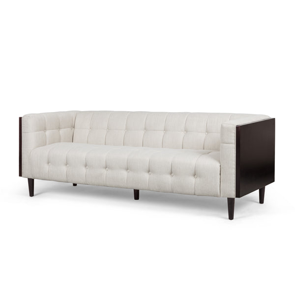 Gdf Studio Croton Contemporary Tufted 3 Seater Sofa