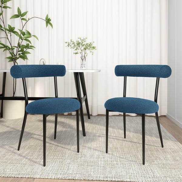 Gdf Studio Daimona Fabric Upholstered Dining Chairs Set Of 2
