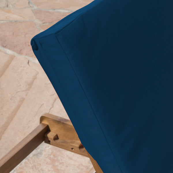 Gdf Studio Daisy Outdoor Water Resistant Chaise Lounge Cushion (Set Of 2)