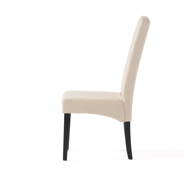 Gdf Studio Darby Natural Linen Dining Chair (Set Of 2)