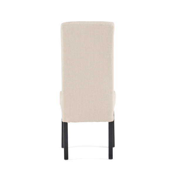 Gdf Studio Darby Natural Linen Dining Chair (Set Of 2)