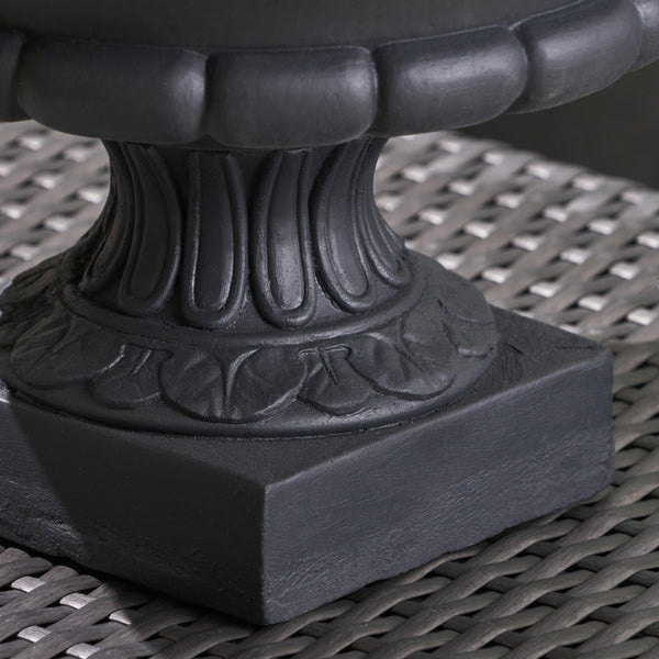 Gdf Studio Darrel Chalice Garden Urn Planter Roman Botanical Lightweight Concrete