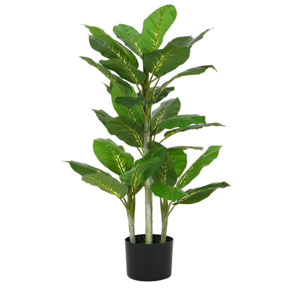 Gdf Studio Dastan 42" Artificial Dieffenbachia Plant With Pot