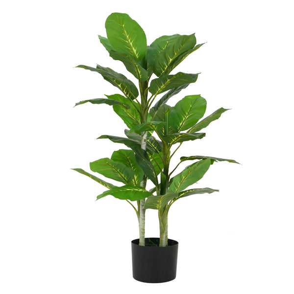 Gdf Studio Dastan 42" Artificial Dieffenbachia Plant With Pot