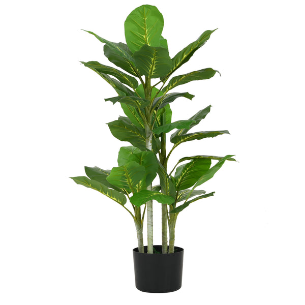 gdf studio Dastan 42" Artificial Dieffenbachia Plant With Pot