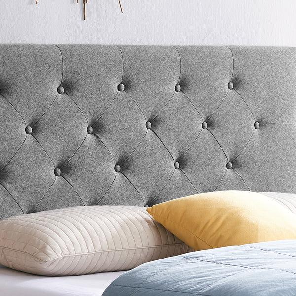 Gdf Studio Dawn Contemporary Upholstered Queen/Full Headboard